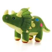 Dinosaur Plush Toy, 16" Stuffed Animal Throw Plushie Pillow Doll, Triceratops