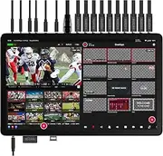 YoloLiv YoloBox Extreme, All-in-One 4K Live Video Streaming Equipment with 8 HDMI Inputs, Switcher Encoder Recorder Monitor for Facebook, YouTube, NDI, RTMP, SRT