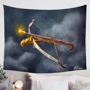 Fantasy Bow of Power Mens Art Tapestry