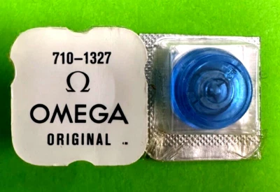 Omega 710 Part 1327 Balance Wheel Complete Genuine New Swiss