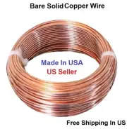 12 Ga Bare Copper Round Wire (Dead Soft ) 50 Ft. - 1 Lb.. COIL