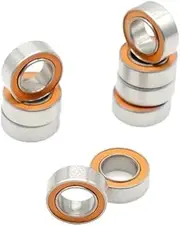 YFVFAGDMKV 2PCS SMR74RS CB Bearing 4x7x2.5 mm ABEC7 Stainless Steel Hybrid Ceramic Bearing Dry Ocean Fishing Reels Ball Bearings SMR74