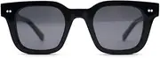 [nUREE] Solomon Black Polarized Sunglasses