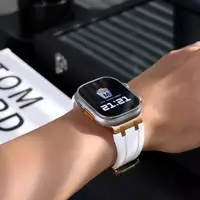 在飛比找蝦皮商城精選優惠-AP錶帶 防水矽膠錶帶 適用Apple Watch Ultr