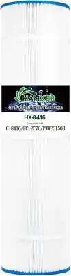 C-8416 Spa Filter Cartridge Replaces Filbur FC-2576, PWWPC150B, 25230-0150S L206