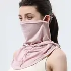 Ice Silk Anti-UV Balaclava Hat Breathable Face Sun Protection hat Daily