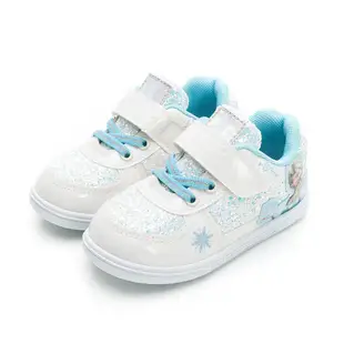 兒童鞋【Disney 迪士尼】冰雪奇緣 童休閒運動鞋-白藍/FOKB37746