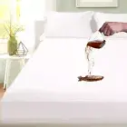 Waterproof Mattress Protector Hypoallergenic Cooling Bamboo Bed Deep Fit Cover