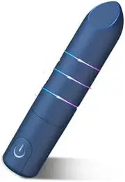 Handheld Portable Silent 10 Speed ​​Waterproof Bullet Massager Strong Mini Wand Soft Toy for Female Pleasure Electric Personal Bullet Setting for Body Relaxation