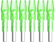 6PCS S Led Lighted Nocks for Arrows with .244"/6.2Mm inside Diameter,Scr