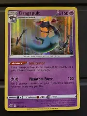 Pokemon DRAGAPULT 091/192 Rebel Clash - RARE HOLO - - MINT