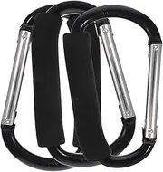 Yardwe 3Pcs Stroller Hooks Durable for Hanging Bags Convenient Stroller Accessories for Shopping Trolleys Strong Bearing Capacity for Busy Parents