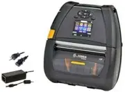 Zebra ZQ630 Mobile Barcode Printer | Wireless Bluetooth and WiFi With AC Power