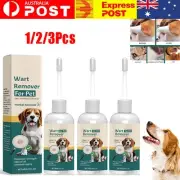 60ml Natural Dog Wart Remover Dog Skin Tags, Pet Dog Wart Removal Treatment