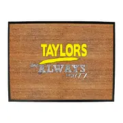 Taylors Always Right - Funny Novelty Doormat Man Cave Floor mat