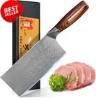Damascus Chef Multipurpose Chinese Kitchen Knife Premium 67-Layer Cleaver Knife
