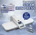 Brand New Electronic Digital Steam Ironing Press Steam Press Iron 1 Yr Wty