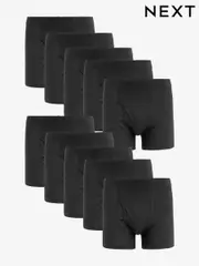 Black 10 pack A-Front Boxers (Q96551) | $62