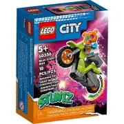Lego City 10 PCs Bear Stunt Bike #60356 New/Damaged Box