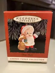 Vtg Hallmark Christmas Ornament 1993 Looney Tunes Elmer Fudd Mint in Box!