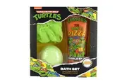 TMNT Bubble Bath Fizzer & Loofah Kids Children Bath Accessory Shower Set 6y+