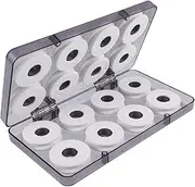 KOMBIUDA Fishing Line Storage Spool Set 16 Foam Winding Boards Line Organizers for Fishing Pole Outdoor Supplies