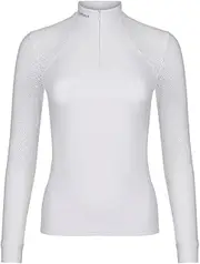 [LeMieux] Women’s Equestrian Show Shirt - Long Sleeve Horse Show Competition Top - Athletic Shirts & Horseback Riding Apparel