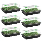 6-Pack x 40 Cells Seed Starter Trays Propagation Tray for Planting Seeds