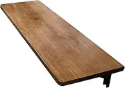 Exquisite Solid Wood Wall Mount Folding Table with Floating Design Ideal for Small Spaces