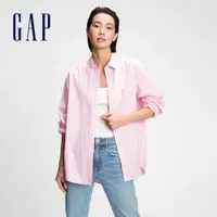 在飛比找蝦皮商城優惠-Gap 女裝 長袖襯衫-粉色(660904)