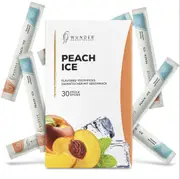Wunder Zahnstocher Miracle Toothpicks with Flavor Peach Ice - 30x Toothpicks Individually Wrapped Fresh Breath with Flavored Toothpicks - Lifestyle