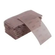 4.53"x9.06" 800 Grit Sanding Discs Hook&Loop Sanding Sheets Aluminum Oxide 50Pcs