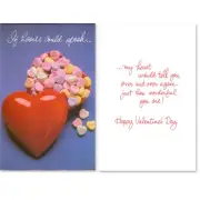 3 valentine day cards "If Hearts Could Speak"