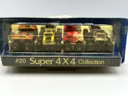 MICRO MACHINES #20 SUPER 4X4 COLLECTION, MONSTER TRUCKS, NEW IN CUT PACK