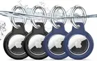 Waterproof for Apple Airtag Holder Case with Lock, Airtag Pendant Keyring Case w