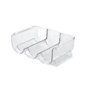 Wine Organizer Stackable Plastic Transparent Water Bear Bottle Holder Rack Fo