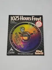 Vintage CD-ROM version 8.0 ALL DAY/ALL NIGHT 1045 Hours Free-Night Clock SEALED