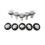 Plastic Fastner Clips Door Trim Panel Retainrt Fit For Mazda CX7 CX9 Premacy 10pcs