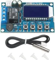 Electronic Thermostat Controller, DC 6-30V 24V Digital Temperature Control