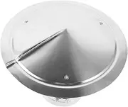 ERINGOGO Stainless Steel Rain Hat Weatherproof Chimney Flue Cowl Roof Vent Cap Rainproof Smokestack Cover