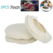3 Pcs Buffing Pads Buffer Buffing Car Lambs Pad Polishing High Quality