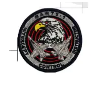 MARINE CORPS MAWTS-1 INTERCEPT CONTROL INSTRUCTOR EMBROIDERED HOOK & LOOP PATCH