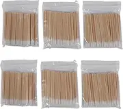 Mellisso 600Pcs Cosmetics Permanent Makeup Health Care Ear Jewelry Cleaning Stick Bud Tip Kapok Cotton Swab
