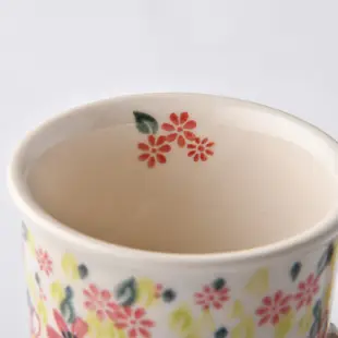 波蘭陶 Vena 春日花宴系列 咖啡杯盤組 馬克杯 點心盤 250ml 波蘭手工製[BNF75]