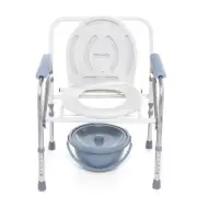 Portable Foldable Toilet Chair Adjustable Commode Chair Potty Closestool Chamber