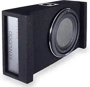 Kenwood Excelon P-XW1002B 10" Subwoofer with Sealed Down-Firing Enclosure | 10" 4-ohm subwoofer