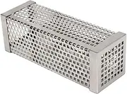 BESPORTBLE Stainless Steel Square Pellet Smoker Tube for Bbq Portable Barbecue Tool for Flavorful Grilling Compatible with Cherry Hickory and Oak Pellets