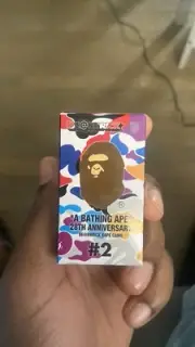 BATHING APE 28TH ANNIVERSARY BE@RBRICK BAPE CAMO #2 100% SECRET.