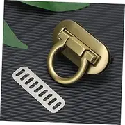 COHEALI 4PCS Durable Alloy Padlocks for Suitcase Bronze Die Casting Lock Accessories Lightweight and Easy to Install for DIY Projects and Luggage Security