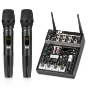4 Channel USB bluetooth Audio Music Mixer Sound Mixing Console Amplifier Studio